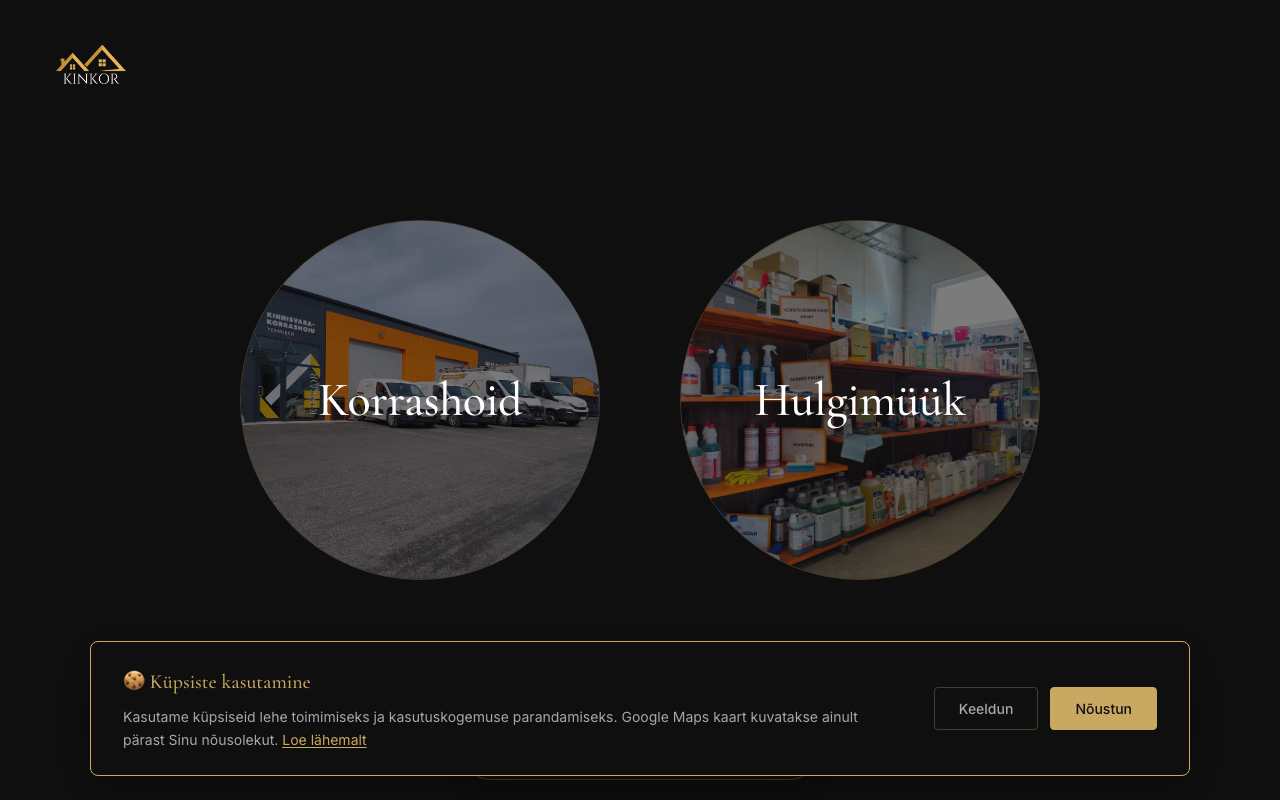 Kinkor veebileht
